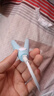 直发夹板卷直两用直板夹刘海夹板男女通用小夹板迷你卷发棒礼物女 湖蓝色 直发夹板-赠收纳盒 实拍图