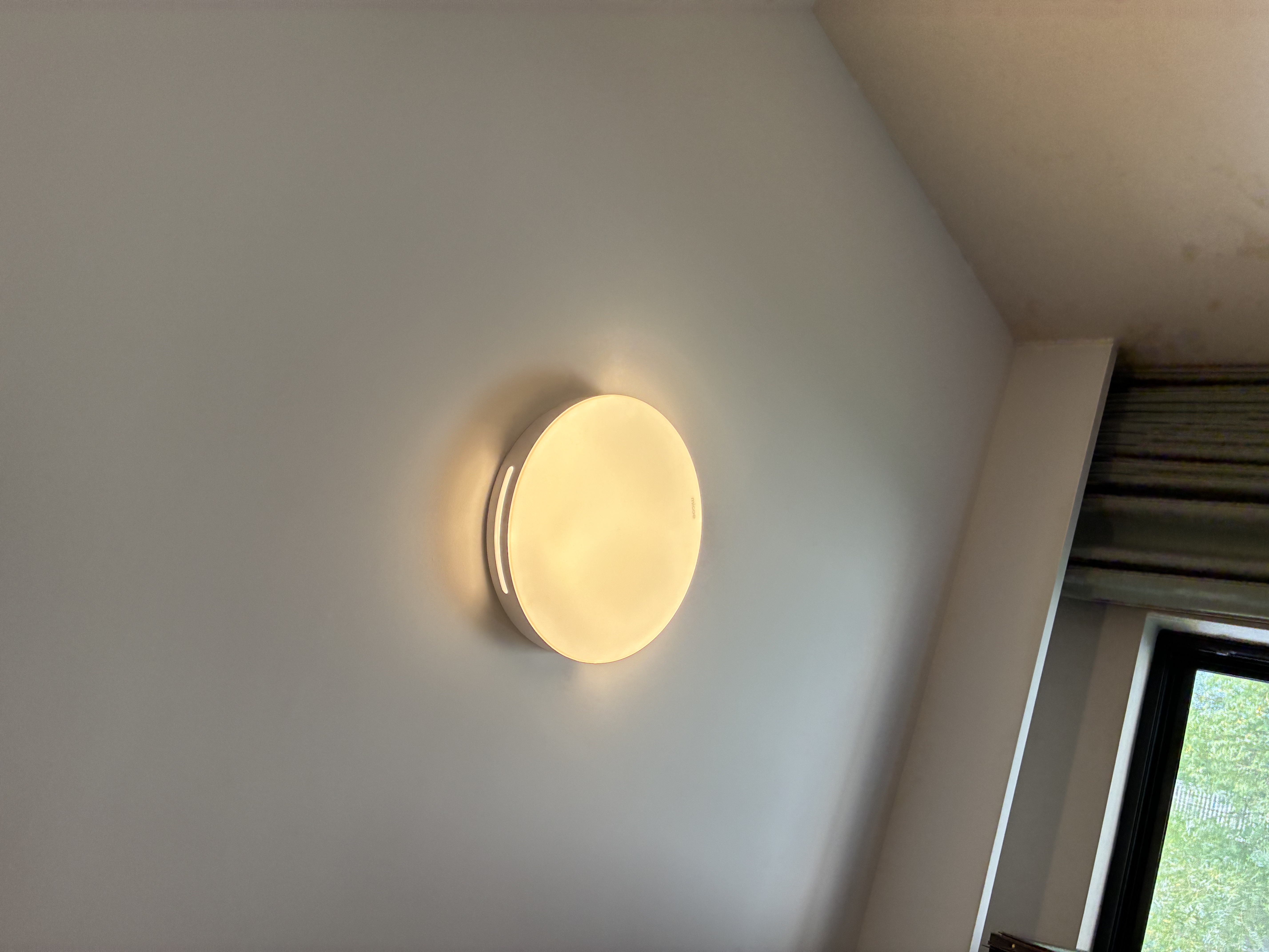 四季沐歌（MICOE）全光谱护眼卧室吸顶灯现代简约led超薄中山灯具房间主灯皓白系列 实拍图