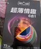 第六感避孕套 仿生皮PI肤感超薄10只安全套 极肤非乳胶防过敏男专用计生 实拍图