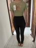 VICTORIATOURIST瑜伽服女运动套装夏季防晒跑步普拉提健身服美背含胸垫两件套 实拍图