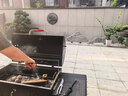 meritcook户外别墅庭院烧烤炉大号家用美式焖烤烟熏烤肉架子BBQ花园烧烤台 麒麟A30+豪华烧烤工具箱套装 实拍图