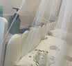 艾薇 A类学生蚊帐宿舍蒙古包蚊帐单开门0.9米爱心熊【上下铺通用】 实拍图
