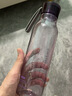 乐扣乐扣（LOCK&LOCK）ECO户外运动水杯户外便携塑料水壶男女学生杯子550ML紫色 实拍图