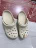 卡骆驰（CROCS）经典洞洞鞋轻便百搭女沙滩鞋包头拖鞋男鞋|10001 黑色-001(含智必星) 41 /42(260mm) 实拍图
