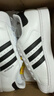 阿迪达斯adidas三叶草贝壳头SUPERSTARII男女休闲鞋 IH8659 44码 实拍图
