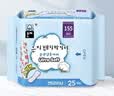 恩芝韩国进口卫生护垫155mm25片 轻薄透气无护翼量小用云感亲肤姨妈巾 实拍图