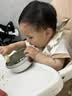 COOKSS儿童勺子宝宝学吃饭PPSU叉勺弯头硅胶短柄训练辅食勺 实拍图