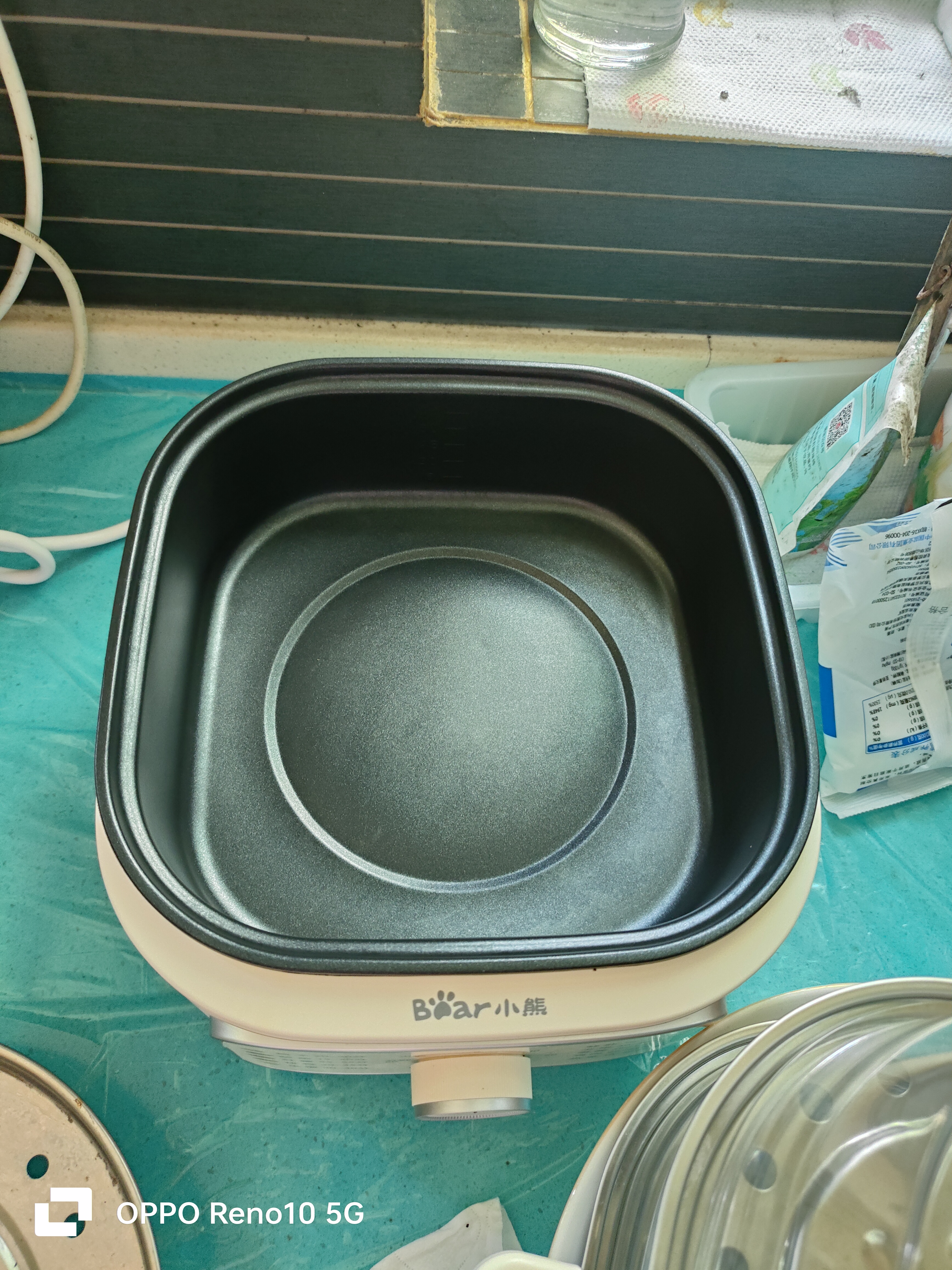 小熊（Bear）电蒸锅 家用电锅小型2-3人用 火锅蒸煮一体多功能锅 11.5L三层大容量DZG-HA0N7 实拍图
