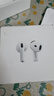 Apple/苹果 AirPods 4 搭配USB-C充电盒 蓝牙耳机 七夕情人节礼物送女友送男友 生日礼物 MXP63CH/A 实拍图