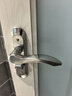 初工卫生间门锁浴室锁洗手间厕所通用型锁具室内门把手 无钥匙110单舌 实拍图