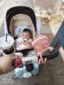 迪士尼婴儿车凉席宝宝安全座椅通风坐垫电动吹吸风冰丝凉垫推车 冰雪 实拍图