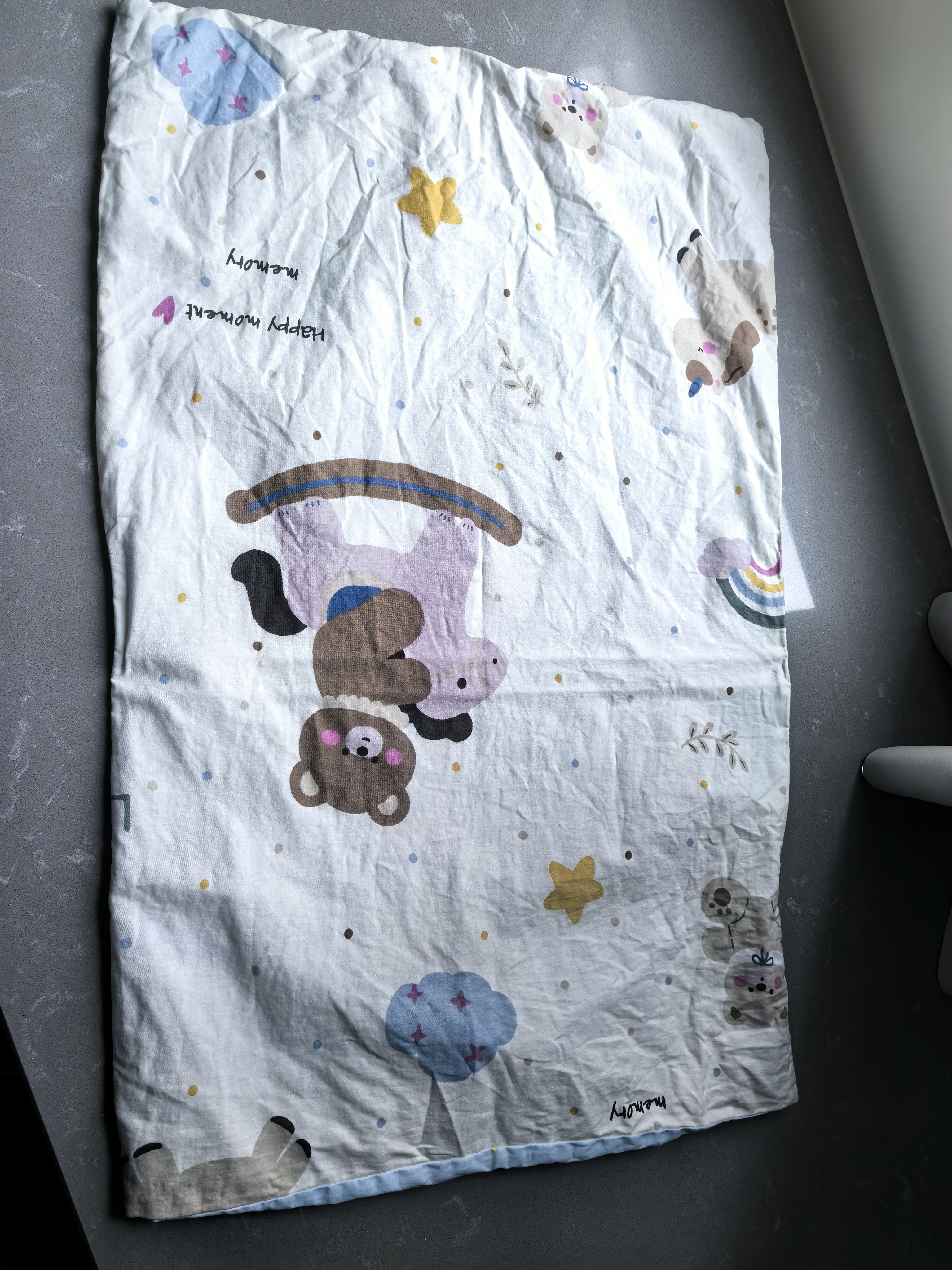 洁丽雅（Grace）100%棉全棉枕套学生家用枕芯套一对装48*74cm 童梦 实拍图