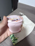 家の物语（KATEI STORY）食品级硅胶折叠水杯便携式旅行折叠杯露营漱口杯子旅游户外耐高温 口袋抱抱杯-落樱粉 实拍图