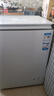 海尔（Haier）142L单温小冰箱冰柜小型家用小冰柜冷柜冷冻冷藏转换一级能效深冷减霜大容量BC/BD-142GHW9D 实拍图