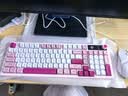 惠普（HP）K500F机械手感键盘 98配列多功能旋钮办公游戏台式电脑笔记本有线 键鼠套餐粉色 实拍图