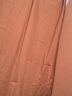 铭聚布艺（MINGJU）窗帘 全遮光窗帘成品窗帘布遮阳帘涤塔夫奶油色挂钩式2.0*2.4单片 实拍图