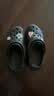 卡骆驰（CROCS）檀健次同款经典泡芙洞洞鞋百舒适男沙滩鞋女鞋休闲鞋|207521 黑色-001(含智必星) 35 (210mm) 实拍图
