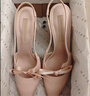 CHARLES&KEITH缎面蝴蝶结尖头高跟凉鞋女生日礼物送女友CK1-60361556 Light Pink浅粉色 38 实拍图