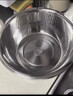 美厨（MAXCOOK）304不锈钢盆筛五件套加厚沙拉盆调料盆洗菜盆米筛味斗套装MCWA550 实拍图