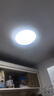 新飞吸顶灯led卧室灯客厅三防灯厨房阳台圆形照明灯 【260*260mm】 38W 超亮旗舰款 实拍图