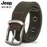 JEEP SPIRITJEEP吉普皮带男士帆布腰带韩版潮流时尚裤腰带耐磨耐穿品牌皮带 实拍图