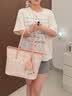 纪诗哲轻奢包包女包2026年新款单肩包女士手提托特包生日礼物送女友老婆 粉色｜配猫爪零钱包｜品牌礼盒装 女生包包洋气小众时尚百搭高级感实用情人节纪念日礼物 实拍图