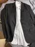 罗蒙西服套装男士修身职业正装西装套装商务伴郎服新郎服结婚礼服男装 实拍图