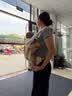 ERGObaby二狗背带婴儿抱娃神器四季透气外出旅行遛娃神器解放双手 Omni Deluxe自然米送口水巾 实拍图