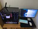 LIANLI联力 隐流二代 OLED曲面屏 一体式360水冷CPU散热器 磁吸式2K 60Hz 内置3D视觉特效 隐流2代360 隐流2代360 OLED 曲面屏无风扇版黑色 实拍图