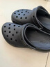 CROCS卡骆驰白鹿同款云朵洞洞鞋时尚百搭户外沙滩鞋|206750 黑色-001(含智必星) 39 (250mm) 实拍图