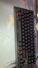 CHERRY樱桃MX1.1黑曜极光 机械键盘87键 游戏键盘 有线键盘 悬浮式无钢结构 RGB灯效 黑色红轴 实拍图