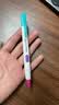派通（Pentel ）【开学必购】0.5mm侧按式活动铅笔 学生绘画自动铅笔带橡皮PD105C撞色限量款 蓝白色 实拍图