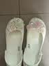 卡骆驰（CROCS）白鹿同款经典芭蕾鞋舒适轻便休闲鞋女鞋|211994 粉笔色-0WV 38 (240mm) 实拍图