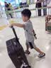 SOO行李箱男万向轮拉杆箱耐磨抗摔26英寸A330旅行箱密码箱女商务黑色 实拍图