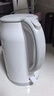 美的（Midea）电热水壶家用烧水壶食品级304不锈钢 1.7L大容量0涂层无缝内胆开水壶泡茶 MK-SH17M301 实拍图