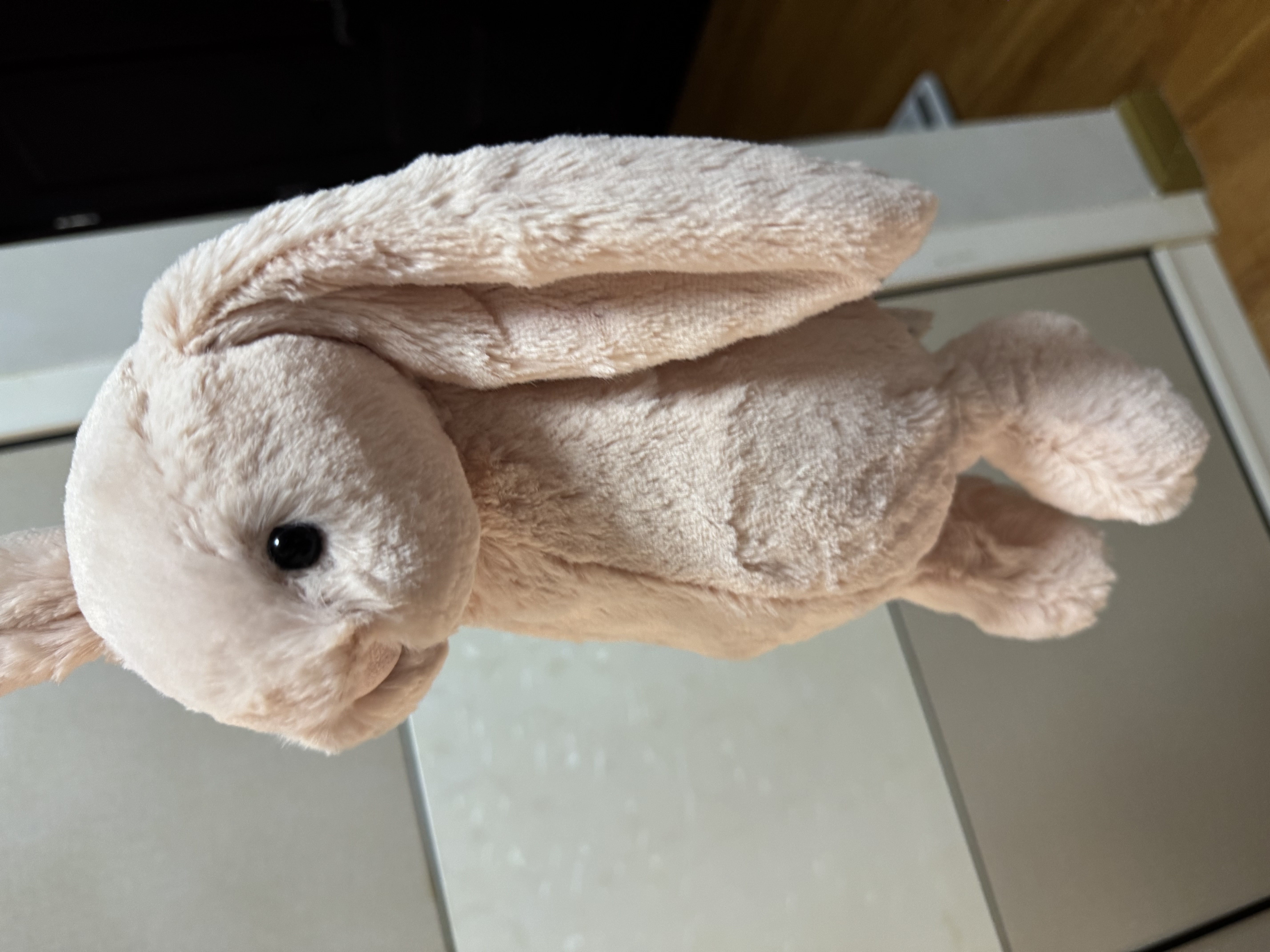 Jellycat害羞胭脂粉色邦尼兔柔软舒适动物毛绒玩偶儿童送礼生日礼物 害羞胭脂粉色邦尼兔 Medium 实拍图