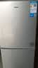 日普（RIPU）双门冰箱小型家用一级能效小冰箱迷你小型宿舍出租房办公室节能省电冷藏冷冻电冰箱 【一级能效】162升搁架款【冷藏3层冷冻2层】 实拍图