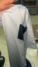 京东京造纯棉睡衣男士夏季短袖短裤套装10A抗菌26新款情侣家居服蓝色XL 实拍图