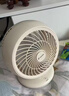 海尔（Haier） 统帅空气循环扇电风扇台扇小风扇涡轮扇家用节能风扇台式壁挂音轻定时摇头办公学生宿舍桌面风扇 左右摇头升级款LSF-CE101(W) 实拍图