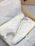 adidas ENTRAP美式校园风运动少年感复古篮球风板鞋男女阿迪达斯   米白色/灰色   36 实拍图