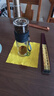 富光双层玻璃杯茶水分离泡茶杯子 高硼硅玻璃水杯商务便携男 实拍图