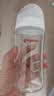 贝亲（Pigeon）玻璃奶瓶宽口径防胀气240ml M号奶嘴 3月+ AA187  实拍图