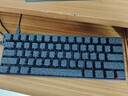 狼蛛（AULA）MINI 60HE磁轴键盘无线三模 RT电竞游戏客制化机械键盘有线60键网页驱动无畏契约8K回报率可调死区 MINI 60HE MAX黑等高线RGB【灵云磁轴 实拍图