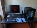 酷冷至尊（CoolerMaster）elite 神殿600 黑色 ATX海景房机箱  一体曲面玻璃 无立柱/支持360水冷/Type-c  实拍图