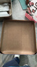 蛋糕卷模具瑞士卷烤盘烤箱雪花酥盘正方形28x28方盘家用烘焙工具 28*28方形烤盘【送5米油纸】 实拍图