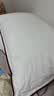 水星家纺枕头枕芯酒店枕头护颈枕成人一对纯棉可机洗宿舍纤维中枕48x74cm 实拍图