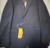 威可多（VICUTU）【小蓝西二代】小蓝西西服婚礼商务正装西服外套 蓝色西服 180B 实拍图