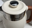 美的（Midea）电热水壶烧水壶2.5L大容量电水壶48H保温恒温316L母婴级不锈钢自动断电艺术家56段控温MK-SH73-Q 实拍图