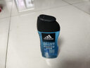 阿迪达斯（adidas）男士沐浴露洗发水洁面三合一 游泳去氯 旅行装小瓶 热情舒缓500ml 实拍图