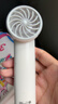 名创优品（MINISO）手持风扇便携小风扇吹辅食静音半导体制冷大风力3c认证超长续航儿童婴儿工位usb电风扇小型吹风机 实拍图